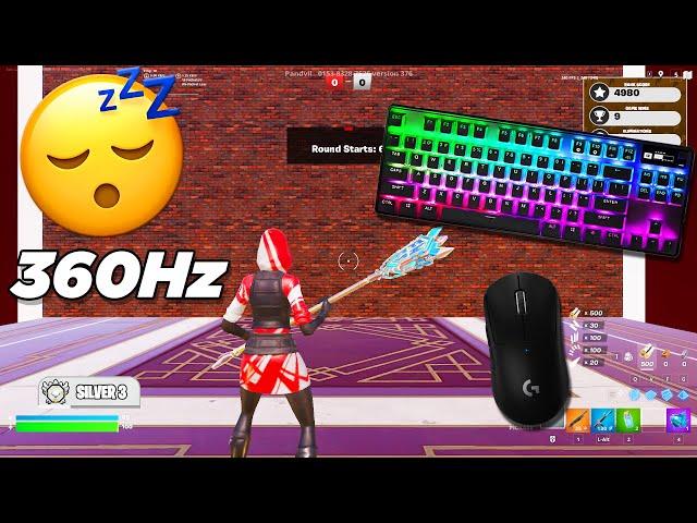 SteelSeries Apex Pro TKL ASMR 1v1 Boxfights Satisfying Fortnite Gameplay 240FPS 4K