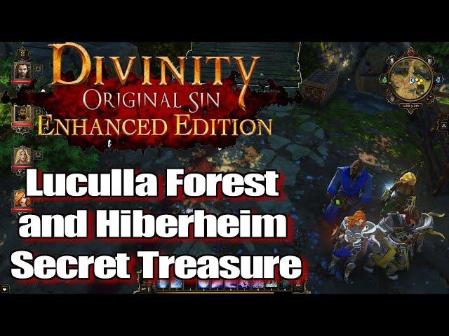 Divinity Original Sin Enhanced Edition Walkthrough Luculla Forest and Hiberheim Secret Treasure