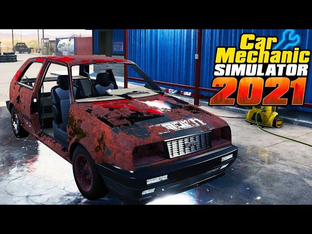 Реставрация Emden Jager - Car Mechanic Simulator 2021 #149