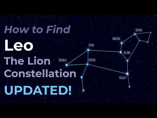 How to find Leo the Lion Zodiac Constellation