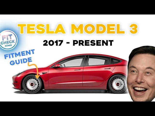 Here's what wheels will FIT your Tesla Model 3 | FIT CHECK