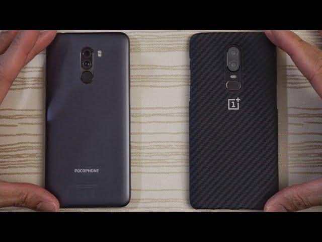 Pocophone F1 vs OnePlus 6 - Speed Test! Which is Faster?