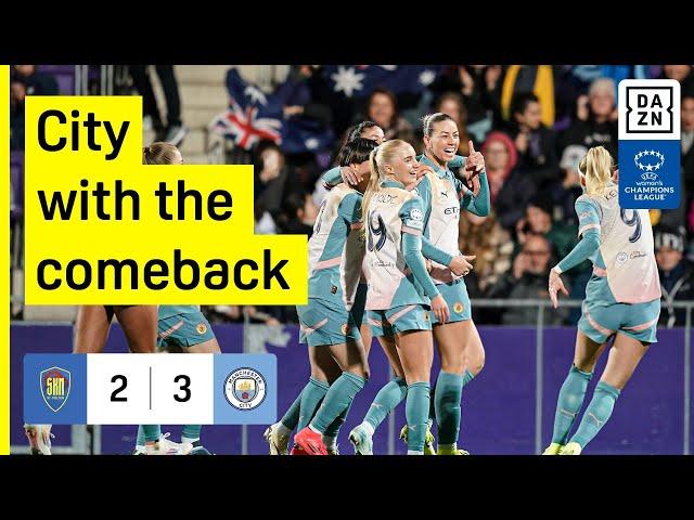 HIGHLIGHTS | SKN St.Pölten vs. Manchester City -- UEFA Women's Champions League 2024-25