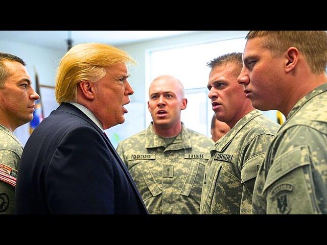 Trump BOOED by ANGRY SOLDIERS at MILITARY BASE TODAY: "You're a TRAITOR"