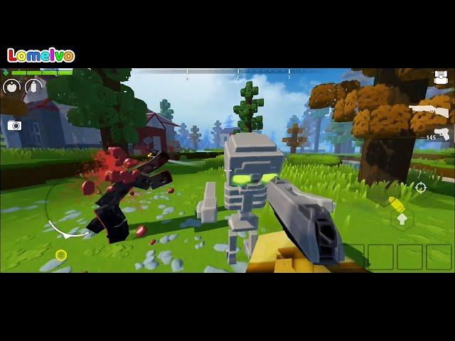 Huntercraft: Zombie Survival POV Gameplay