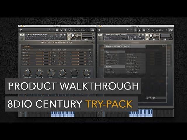 8Dio Century Brass Free Try Pack