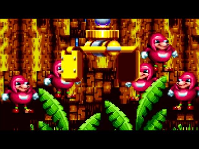 UGANDAN KNUCKLES TRIBE | Sonic Mania Mods