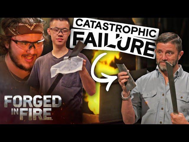 HEADHUNTER SWORD SNAPS IN TWO | Forged in Fire (Season 10)