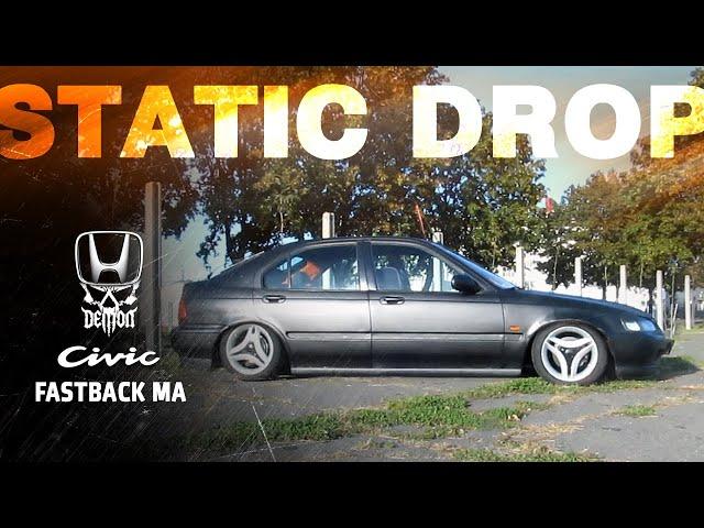 Занижение - Honda Civic fastback ma - Stance Static Drop