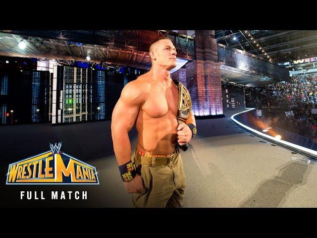 FULL MATCH — The Rock vs. John Cena — WWE Title Match: WrestleMania 29