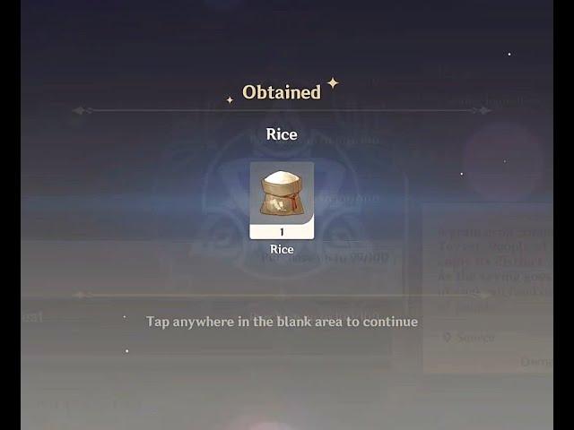 where to get rice in genshin impact