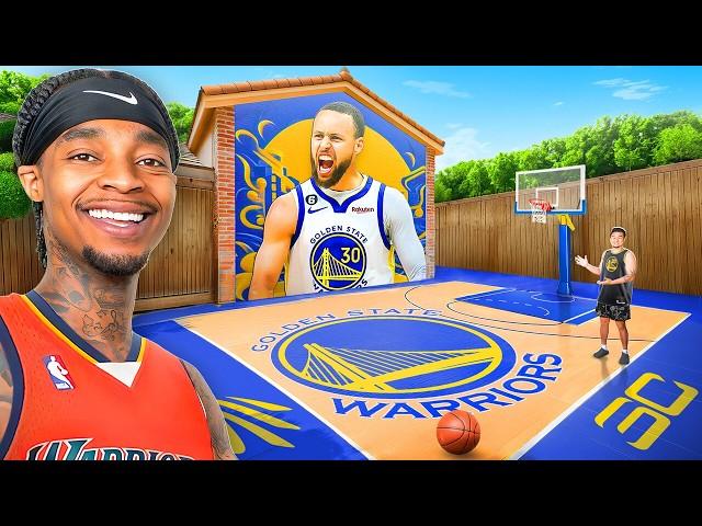 Best Custom Steph Curry Court, Wins $1000!