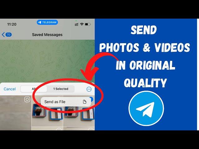 How to Send Photos and Videos in Original Quality in Telegram