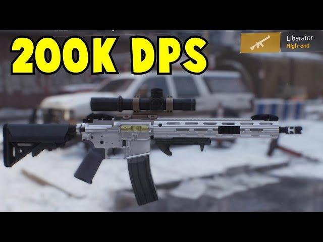 The Division 200K DPS Weapons