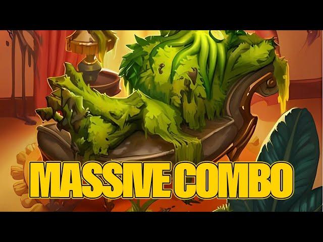 Finding A Combo That Guarantees Massive Moss Stats | Dogdog Hearthstone Battlegrounds