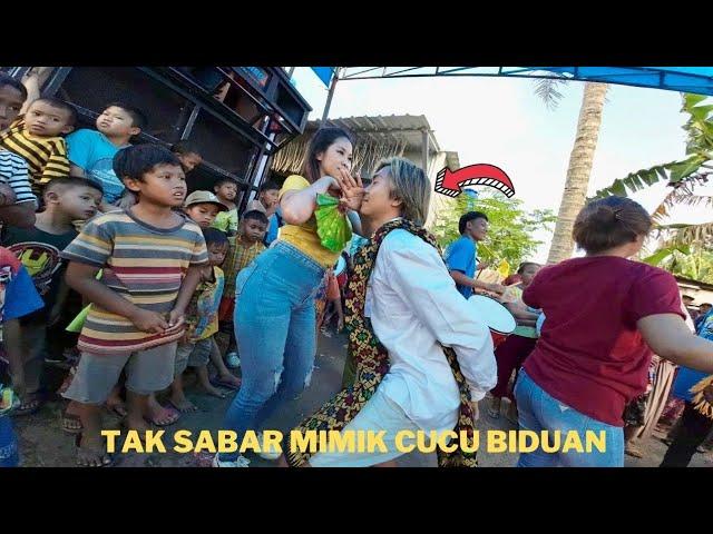 Abang Sawer Tak Tahan Mimik Cucu Biduan Joget Bebas