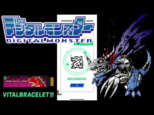 DIGIMON Vital Bracelet BE - METALGREYMON (VIRUS) || Digital Monster 25th Anniversary DiM Log #5