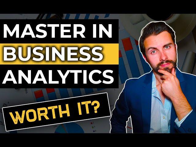 Masters in Business Analytics | BETTER Than an MBA Degree??