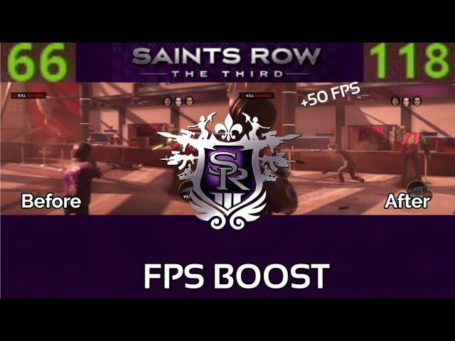 How to FIX low FPS in Saints Row The Third Remastered (Huge FPS Boost)