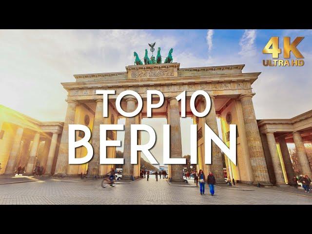 TOP 10 Things to do in Berlin | Germany Travel Guide in 4K