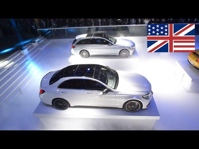 2015 Mercedes C63 AMG / Mercedes-AMG C63 in Paris / World premiere / debut  (English)