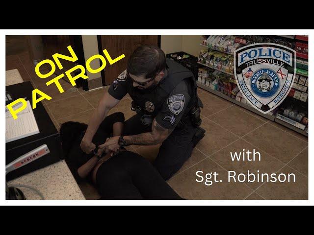 "On Patrol" with Sgt. Robinson. TPD LIVE