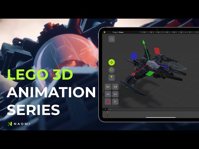 Creating 3D LEGO Animations with Naomi Animation App | Full Tutorial Series | Introduction (1)