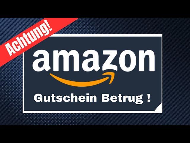 Amazon Gutschein Betrug 2024! Das musst du beachten!