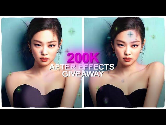 200K GIVEAWAY - AFTER EFFECTS TIKTOK EDITS PRESETS