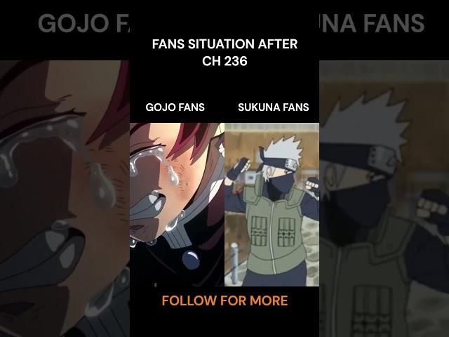 Which one is your fav Gojo or Sukuna? #animegeek