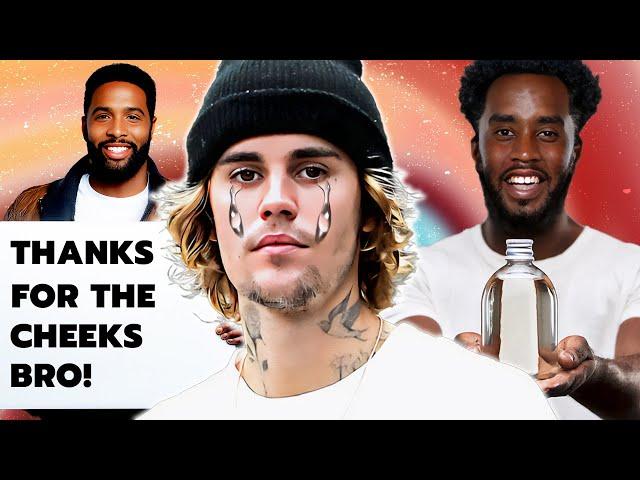 Odell Beckham Had Justin Bieber on His Knees at Diddy Freakoff