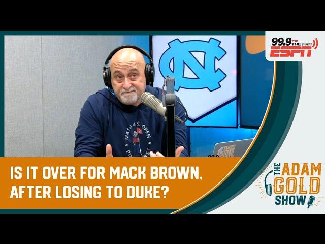 How bad was the loss for UNC, and Mack Brown, to Duke at Wallace Wade Stadium?