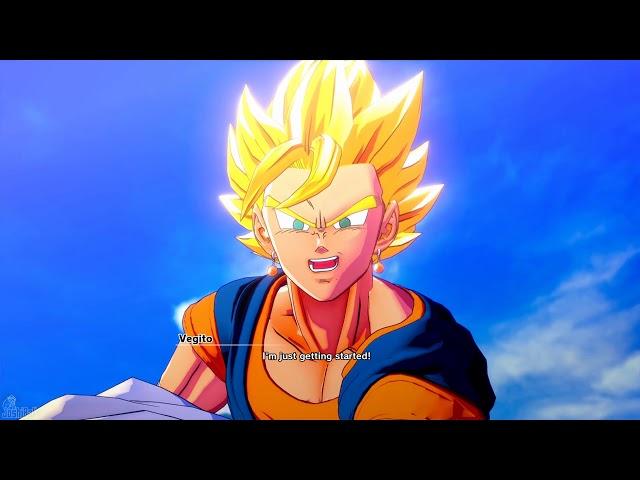 Goku and Vegetas Vegito vs Majin Buu Cutscene  ,  Dragon Ball Z Kakarot