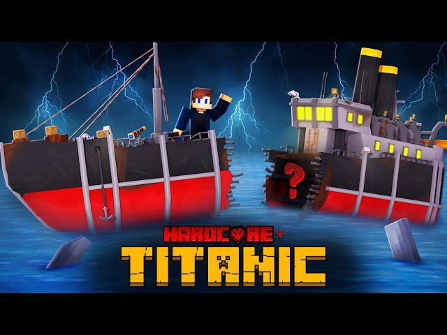 I SURVIVED THE WRECKAGE OF THE TITANIC IN THE BERMUDA TRIANGLE IN MINECRAFT!