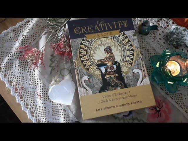 The Creativity Oracle by Amy Zerner & Monte Farber - & - A Message to "Make your Life A Work of Art"