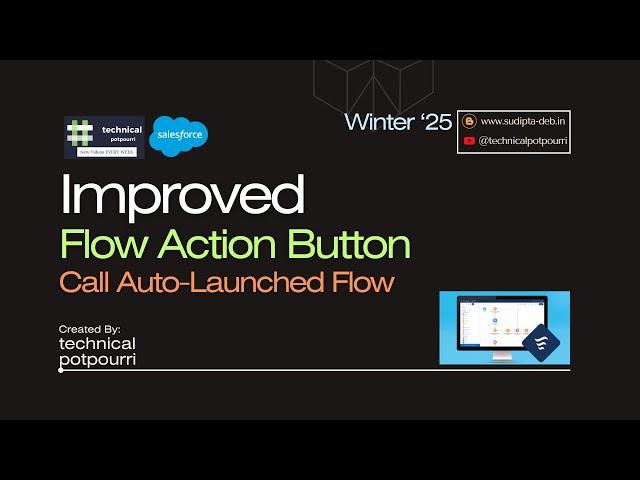 How to Call Auto-Launched Flow Using Flow Action Button