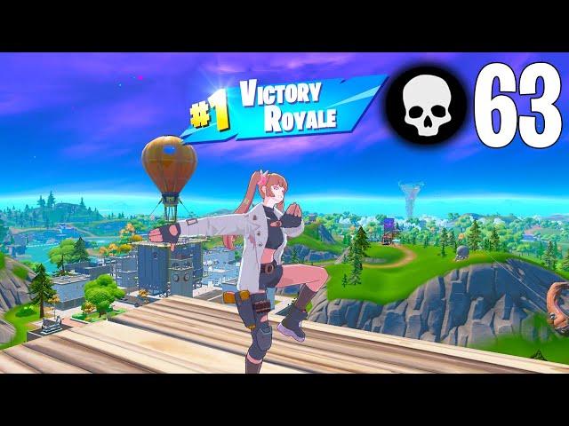 63 Elimination Solo vs Squads Wins Full Gameplay (Fortnite Chapter 3 Season 4)