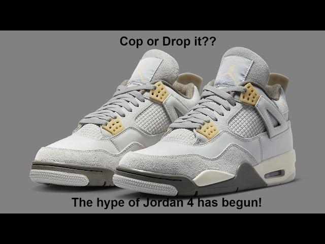 Air Jordan 4 Craft, 2nd colorway aside from Seafoam. 2023 released. #jordan4s