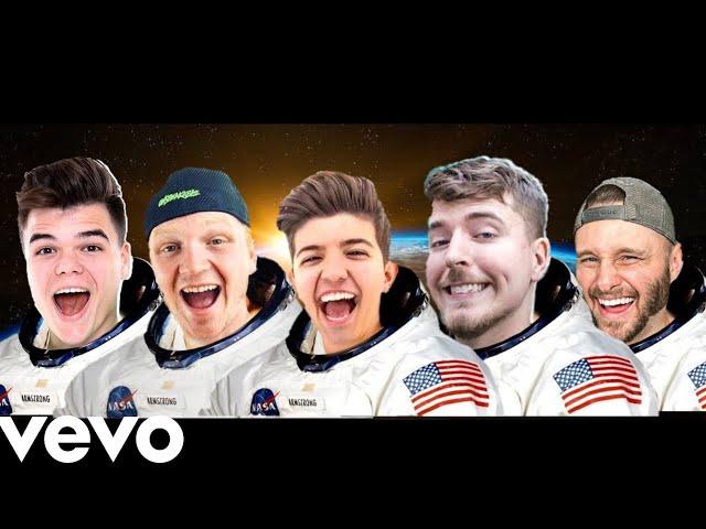 Jelly, Preston, MrBeast, SSundee, and Unspeakable Sings Astronaut In The Ocean