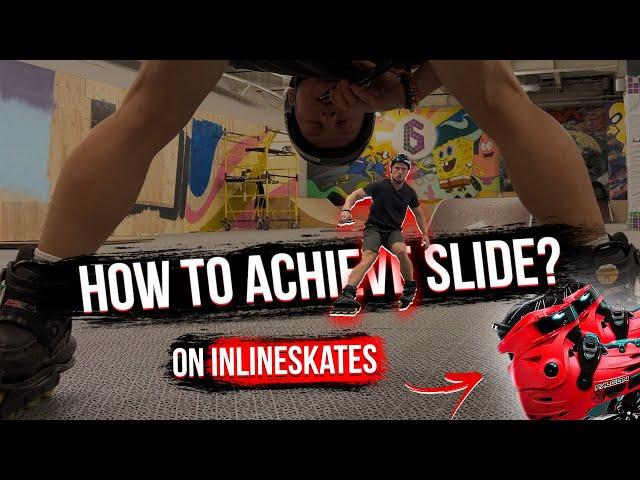 HOW TO ACHIEVE SLIDE ON INLINE SKATES??? Soul slide on inline skates.