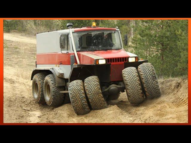 PEGAS 6x6 - Incredible Double Wheels ATV On Another Level