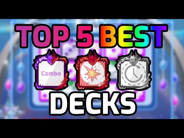 Top 5 Best Decks For PVP | Season: Festival (Random Dice) [LuNEJuNE]