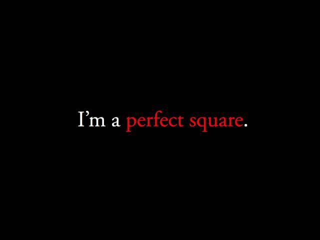 Perfect Square