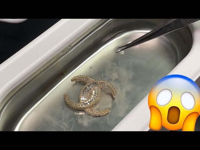 Dirty jewelry wash Ultrasonic cleaning