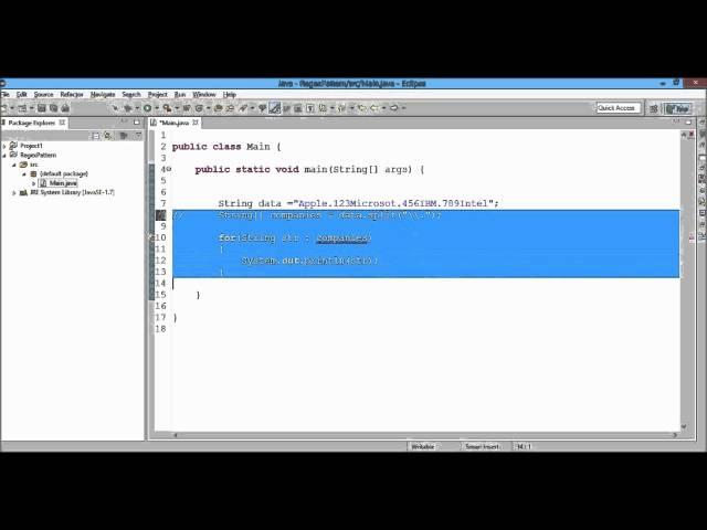 Regex Pattern in Java | Team MAST