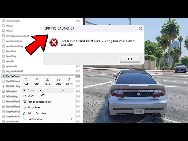 How to Fix GTA V (Play with Rockstar Games Launcher) Error | GTA 5 ERR_NO_LAUNCHER Fixed! (Legacy) 