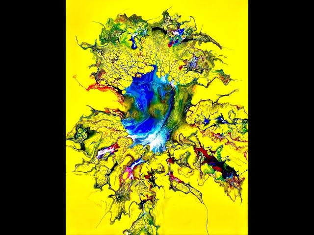 (#4) “Big, Bold, & Bright” Dutch Pour Painting