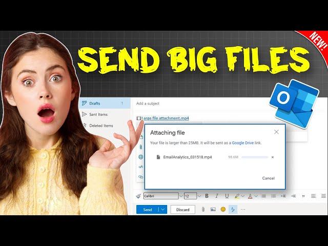 How to Send Big Files with Outlook 2025 - Full Guide