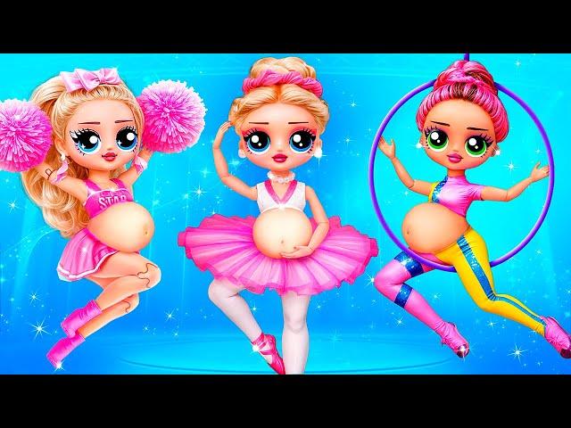 Ballerina, Cheerleader and Gymnast Became Mommies! 32 DIYs