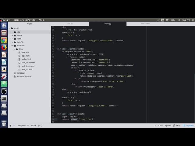 Learn Django - The Easy Way | Creating a Logout View | Tutorial - 24